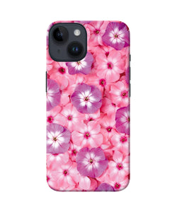 Natural pink flower iPhone 14 Back Cover