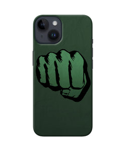 Hulk smash logo iPhone 14 Back Cover