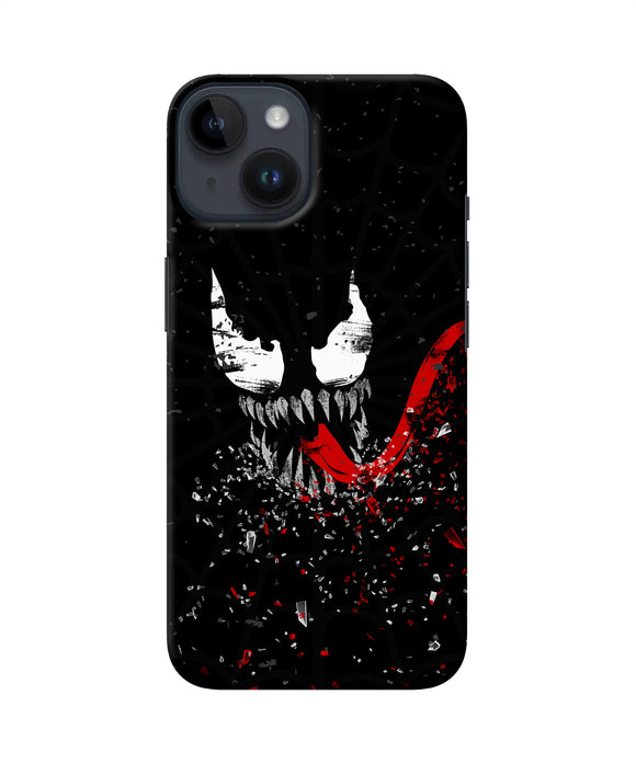 Venom black poster iPhone 14 Back Cover