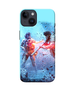 Pubg water fight iPhone 14 Back Cover