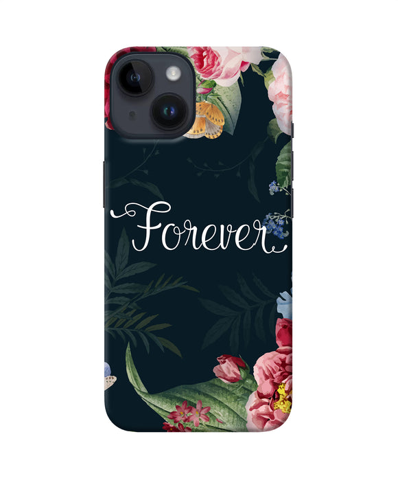 Forever flower iPhone 14 Back Cover