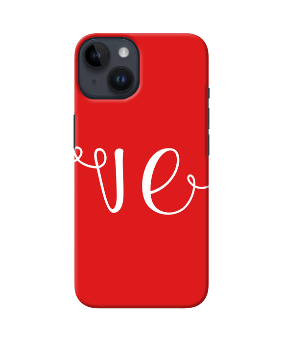 Love two iPhone 14 Back Cover