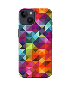 Abstract triangle pattern iPhone 14 Back Cover