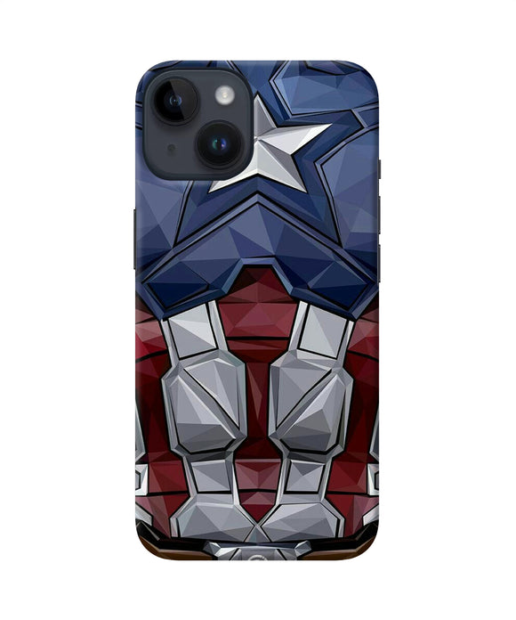 Captain suit iPhone 14 Back Cover