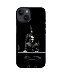 Batman vs joker iPhone 14 Back Cover