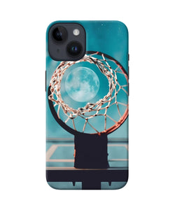 Basket ball moon iPhone 14 Back Cover