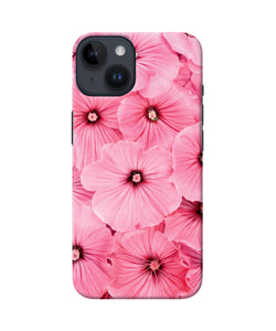 Pink flowers iPhone 14 Back Cover