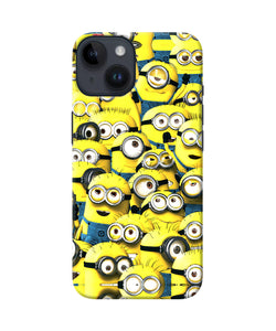 Minions mini crowd iPhone 14 Back Cover