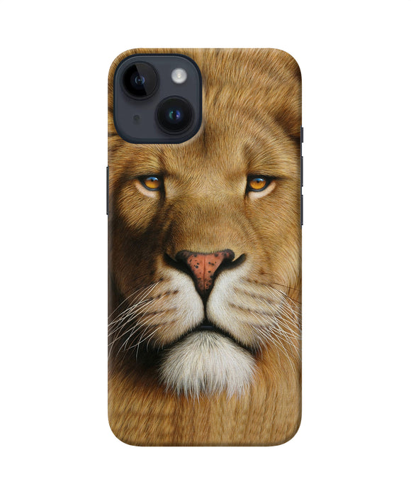 Nature lion poster iPhone 14 Back Cover