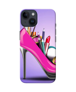 Makeup heel shoe iPhone 14 Back Cover