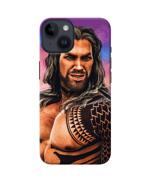 Aquaman sketch iPhone 14 Back Cover