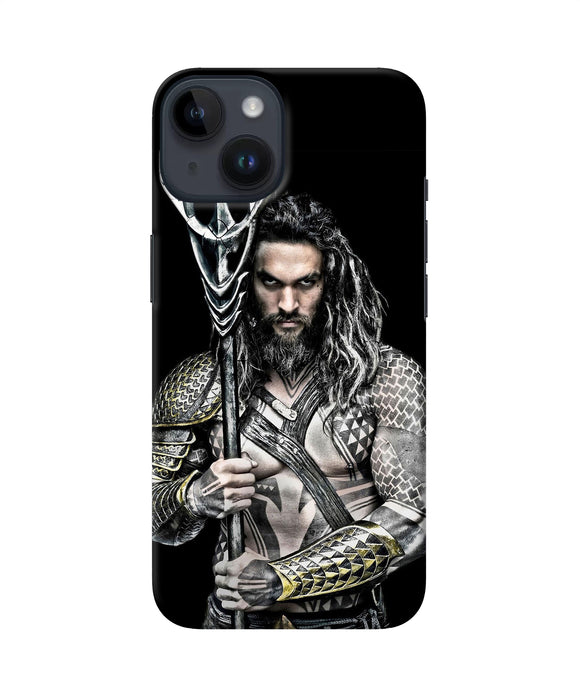 Aquaman trident black iPhone 14 Back Cover