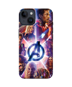 Avengers poster iPhone 14 Back Cover