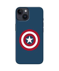 Captain america logo iPhone 14 Back Cover