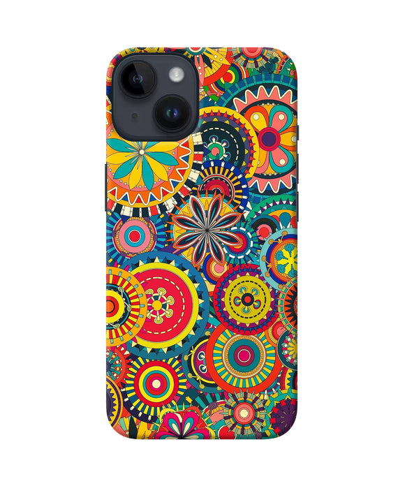 Colorful circle pattern iPhone 14 Back Cover