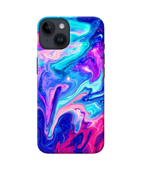 Abstract colorful water iPhone 14 Back Cover