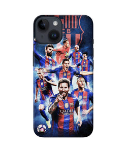 Messi FCB team iPhone 14 Back Cover