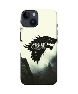 Winter coming stark iPhone 14 Back Cover