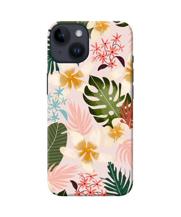 Leaf print iPhone 14 Back Cover