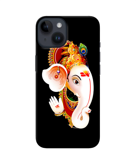 Lord ganesh face iPhone 14 Back Cover