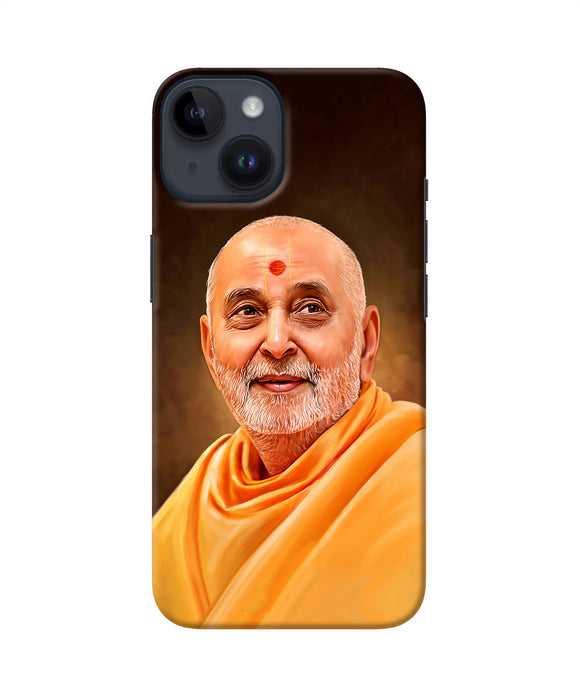 Pramukh swami painting iPhone 14 Back Cover