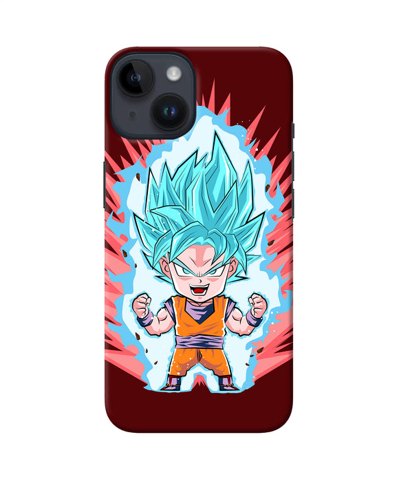 Goku little character iPhone 14 Back Cover