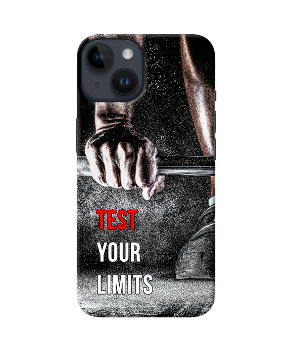 Test your limit quote iPhone 14 Back Cover