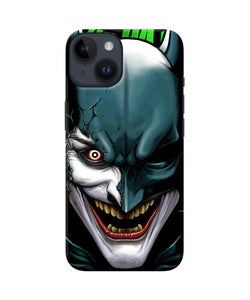 Batman joker smile iPhone 14 Back Cover