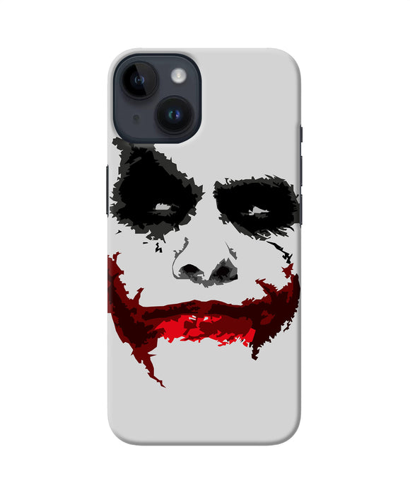 Joker dark knight red smile iPhone 14 Back Cover