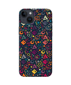 Geometric Abstract iPhone 14 Plus Back Cover