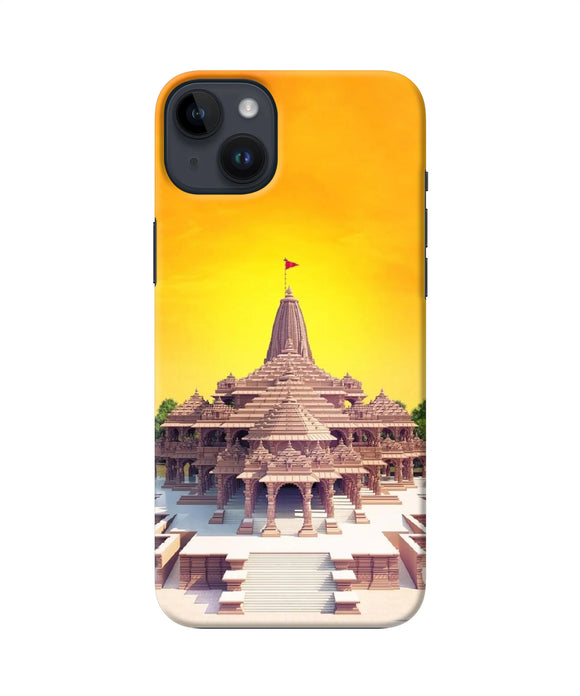 Ram Mandir Ayodhya iPhone 14 Plus Back Cover