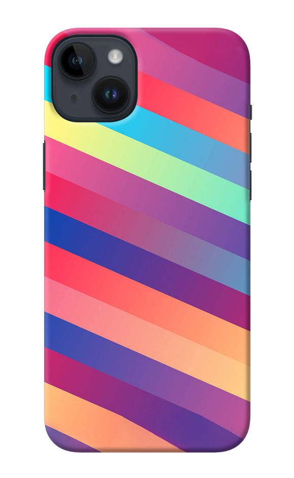 Stripes color iPhone 14 Plus Back Cover