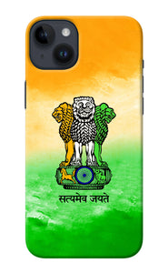 Satyamev Jayate Flag iPhone 14 Plus Back Cover