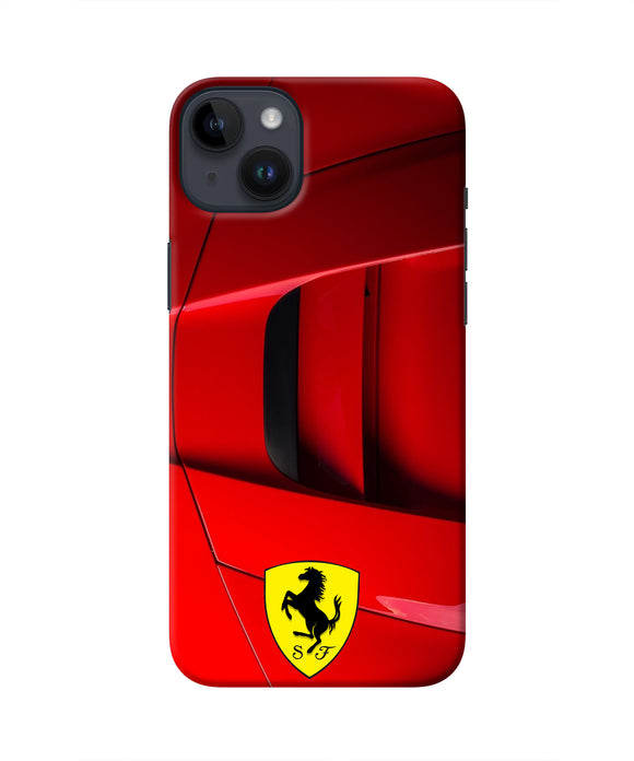 Ferrari Car iPhone 14 Plus Real 4D Back Cover