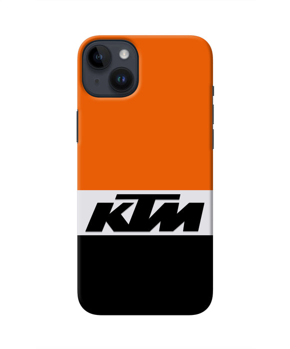 KTM Colorblock iPhone 14 Plus Real 4D Back Cover