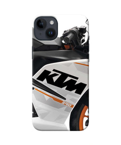 KTM Bike iPhone 14 Plus Real 4D Back Cover