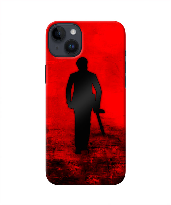 Rocky Bhai with Gun iPhone 14 Plus Real 4D Back Cover