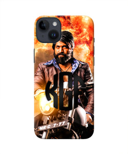 Rocky Bhai on Bike iPhone 14 Plus Real 4D Back Cover