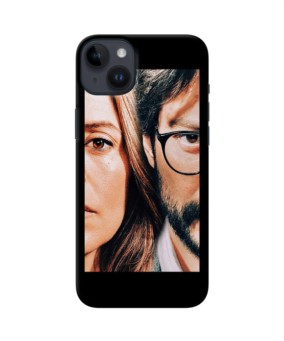 Money Heist Professor With Rachel iPhone 14 Plus Back Cover