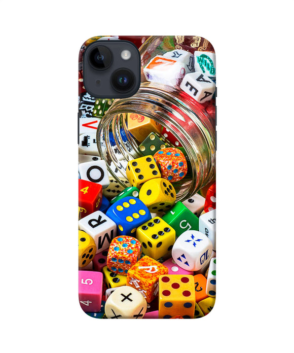 Colorful Dice iPhone 14 Plus Back Cover