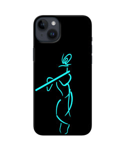 Lord krishna sketch iPhone 14 Plus Back Cover