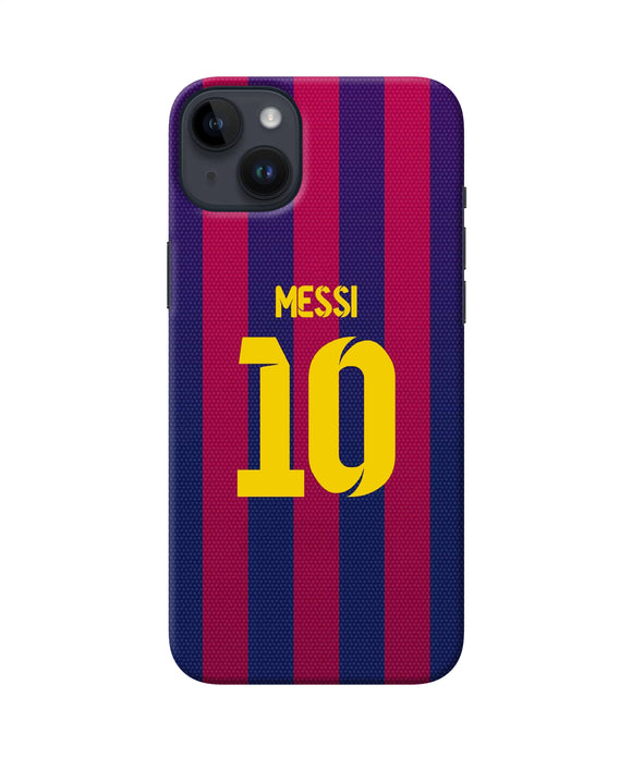 Messi 10 tshirt iPhone 14 Plus Back Cover