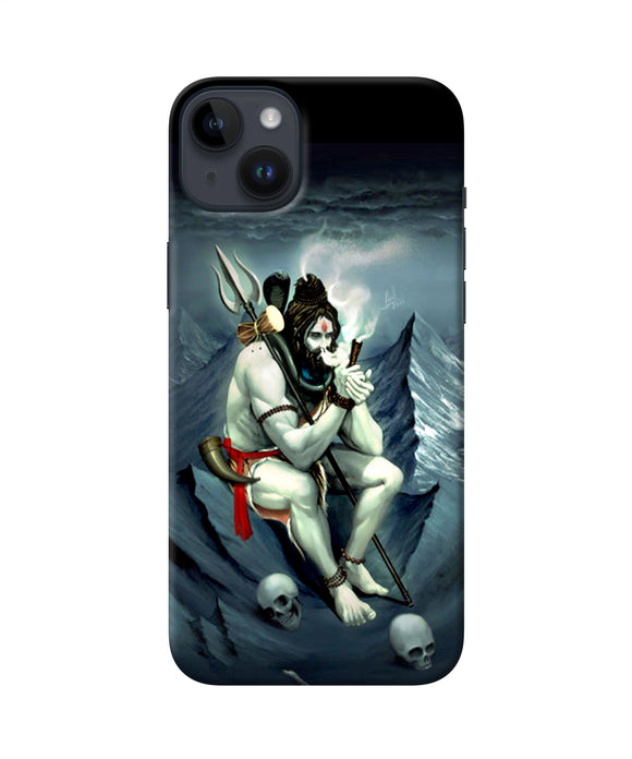 Lord shiva chillum iPhone 14 Plus Back Cover