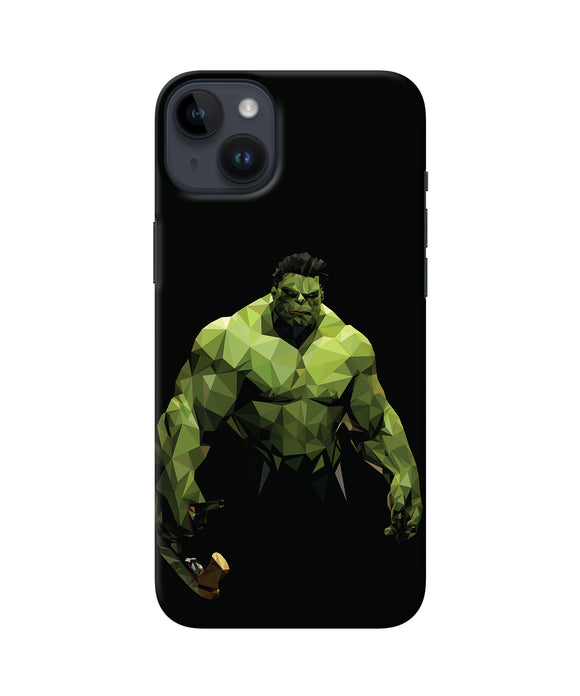 Abstract hulk buster iPhone 14 Plus Back Cover