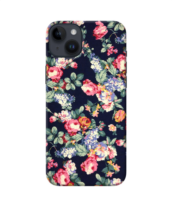 Natural flower print iPhone 14 Plus Back Cover