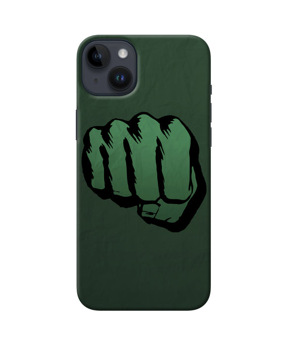 Hulk smash logo iPhone 14 Plus Back Cover