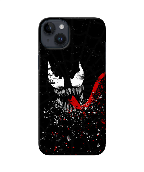 Venom black poster iPhone 14 Plus Back Cover