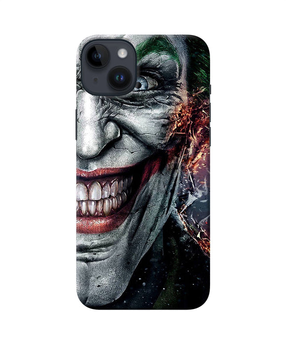 Joker half face iPhone 14 Plus Back Cover