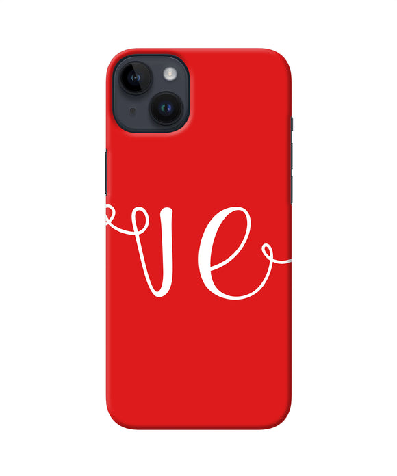 Love two iPhone 14 Plus Back Cover