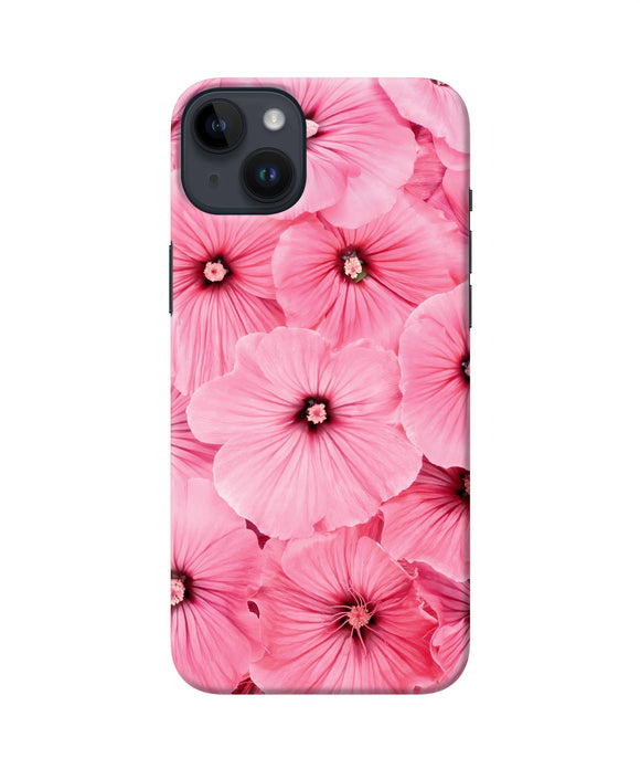 Pink flowers iPhone 14 Plus Back Cover